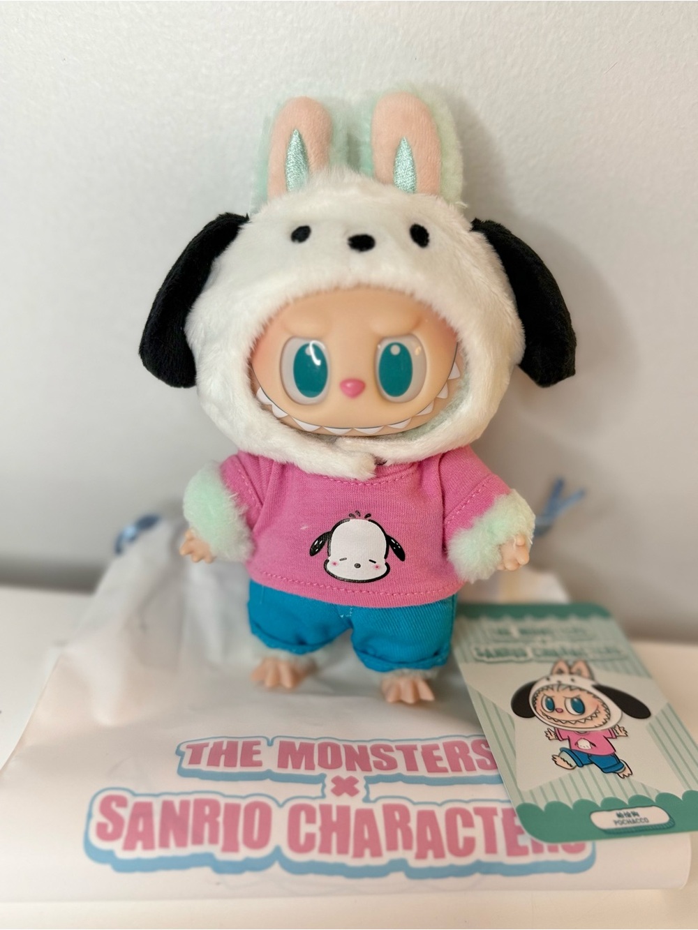 New! POP MART x Sanrio The Monsters Collectible Box - Pochacco